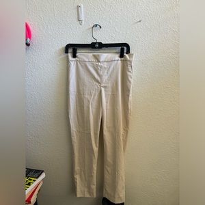 Banana republic women's striped business casual pants in size 4 petite